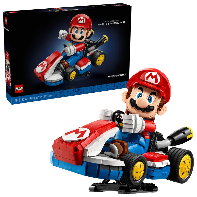 LEGO® Mario Kart™ – Mario & Standard Kart (72037)
