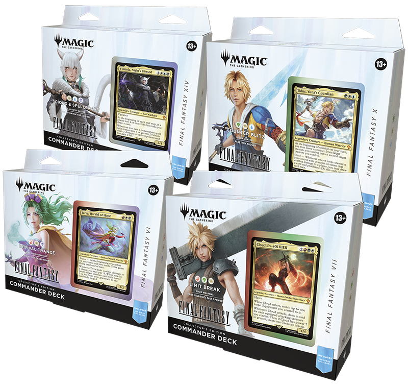 Magic: The Gathering - FINAL FANTASY Commander Decks: Collector's Edition Bundle