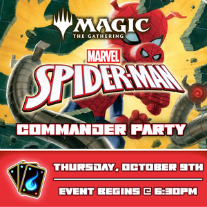 Magic: The Gathering | Marvel's Spider-Man - Commander Party Ticket - Thu, Oct 09 2025