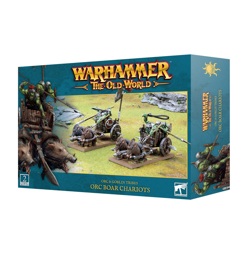 Orc & Goblin Tribes: Orc Boar Chariots [PRE-ORDER]