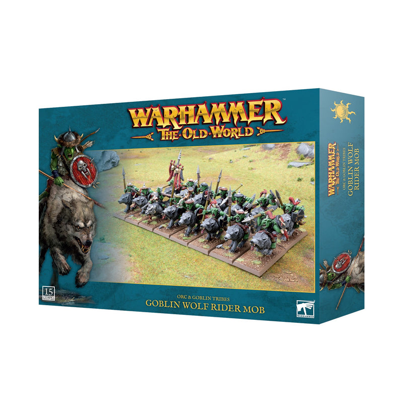 Orc & Goblin Tribes: Goblin Wolf Rider Mob [PRE-ORDER]