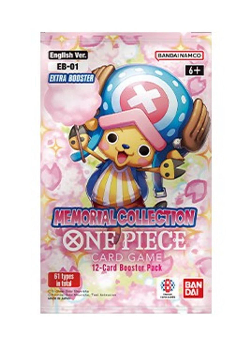 ONE PIECE CG EB-01 EXTRA BOOSTER MEMORIAL COLLECTION PACKS