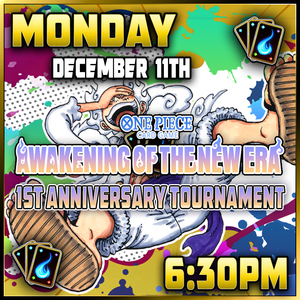 ONE PIECE 1ST ANNIVERSARY TOURNAMENT ticket - Mon, Dec 11 2023