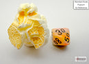Festive Mini-hedral Circus/black 7-Die set