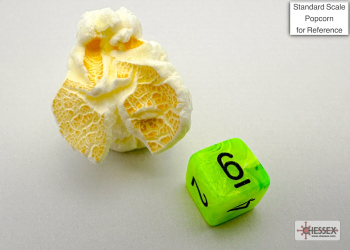 Vortex Mini-hedral Bright Green/black 7-Die Set