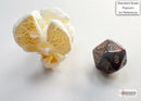 Scarab Mini-hedral Blue Blood/gold 7-Die Se