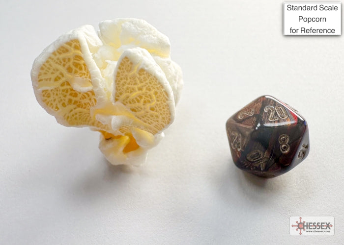 Scarab Mini-hedral Blue Blood/gold 7-Die Se