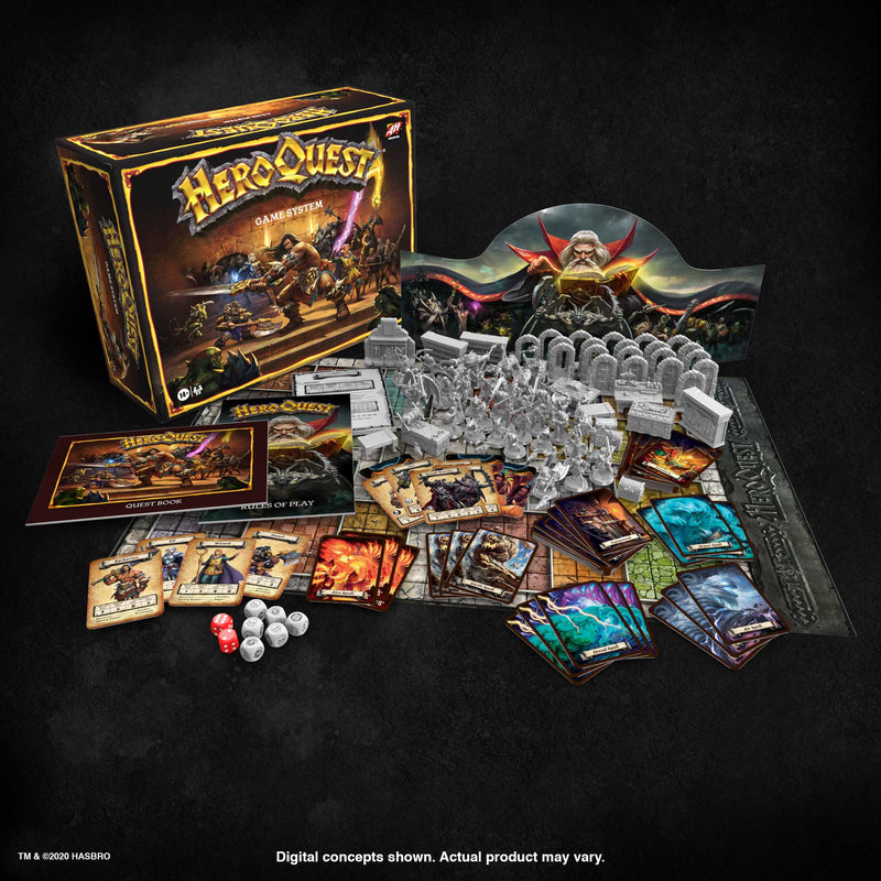 Hero Quest Game System [Avalon Hill] 2021 Hasbro [OPEN BOX]