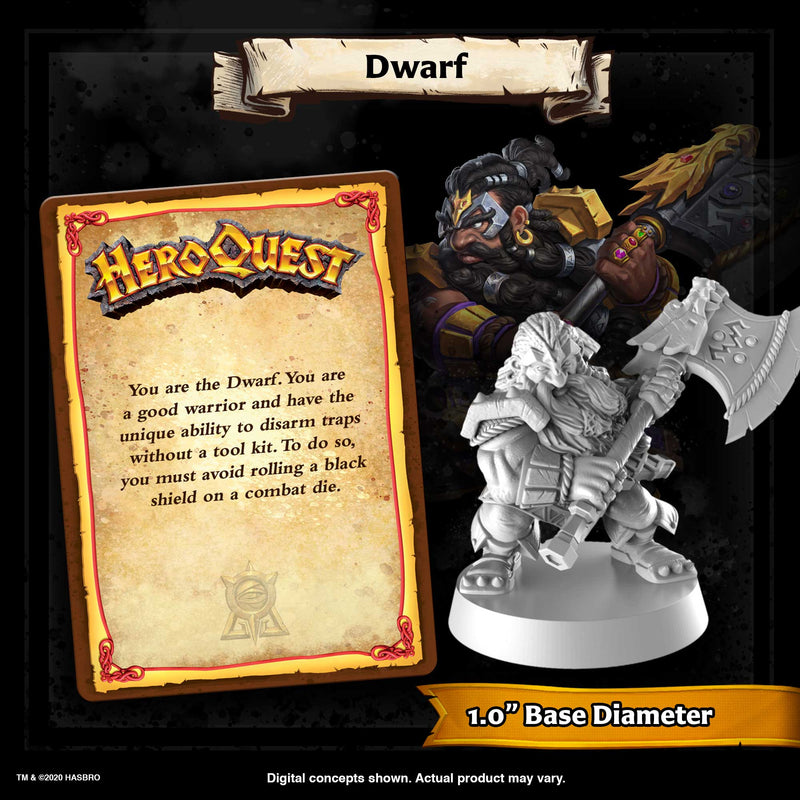 Hero Quest Game System [Avalon Hill] 2021 Hasbro [OPEN BOX]
