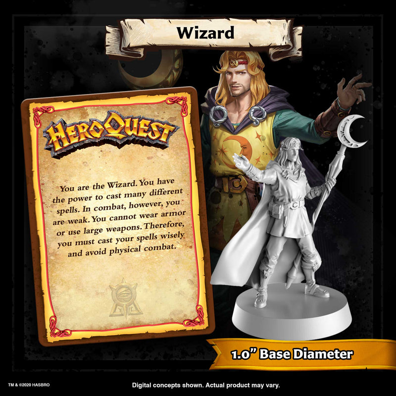 Hero Quest Game System [Avalon Hill] 2021 Hasbro [OPEN BOX]