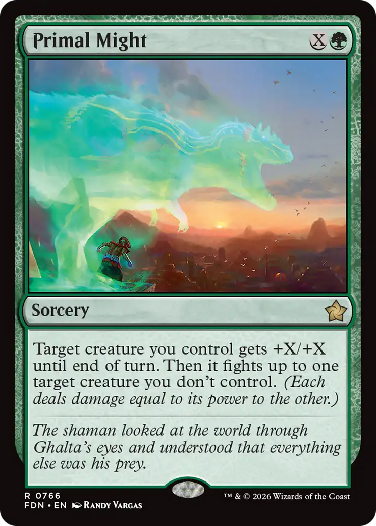 Primal Might (0766) [Foundations]