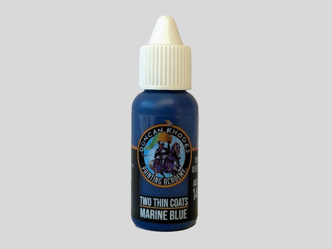 Two Thin Coats: Marine Blue