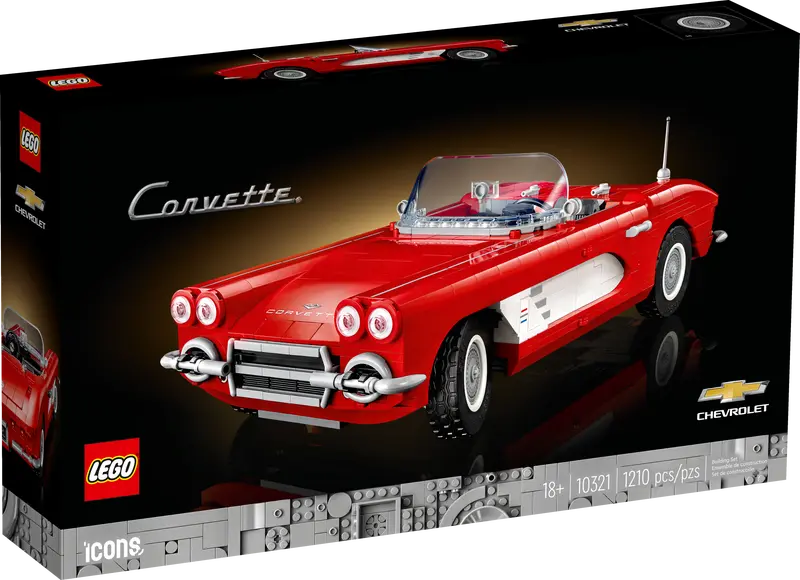 LEGO® Icons Chevrolet Corvette 1961 (10321)