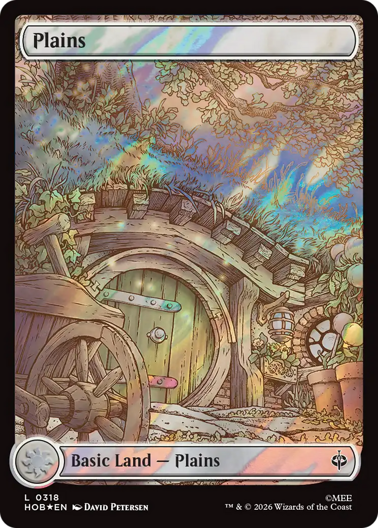 Plains (0318) (Surge Foil) [The Hobbit]