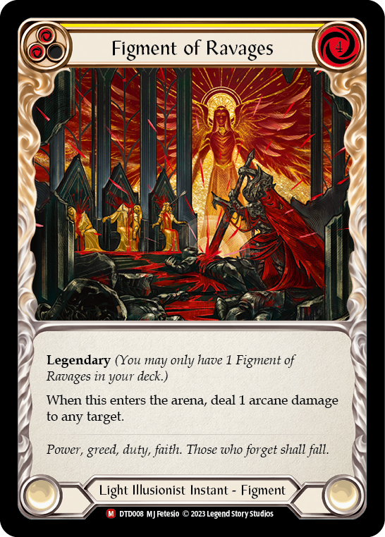 その他 Figment of Triumph [Flesh and Blood] Figment of Triumph // Victoria, Archangel of Triumph (Marvel