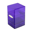 UltraPro Deck Box: Glitter Purple Satin Tower