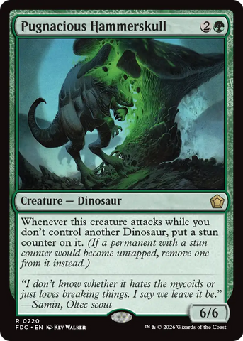 Pugnacious Hammerskull [Foundations Commander]