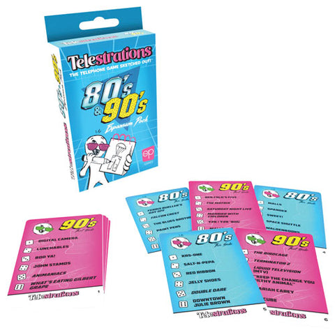 Telestrations® Expansion Pack - 80s & 90s