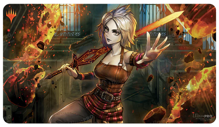 Playmat: Magic the Gathering: War of the Spark: Nahiri Alt Art