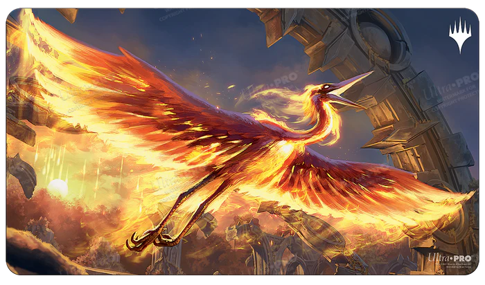 Playmat: Magic the Gathering: Midnight Hunt: Sunstreak Phoenix