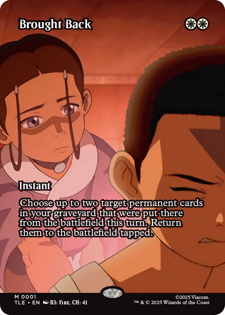 Brought Back (Borderless) [Avatar: The Last Airbender: Eternal-Legal]