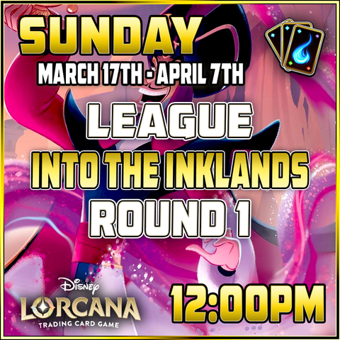 LORCANA: RISE OF THE INKLANDS LEAGUE: ROUND 1 ticket - Sun, Mar 31 2024