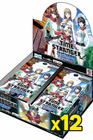 Digimon Card Game BT-24: Time Stranger Booster Case (x12)