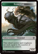 Copy // Elemental (0010) Double-Sided Token [Lorwyn Eclipsed Tokens]