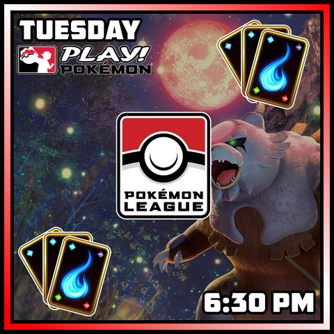 Play! Pokemon TCG League Day ticket - Tue, Jul 30 2024