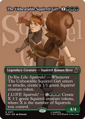The Unbeatable Squirrel Girl (Borderless) [Marvel Super Heroes]