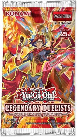 Yu-Gi-Oh! Legendary Duelists Soulburing Volcano Booster Pack