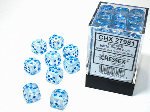 Borealis: 36D6 Icicle / Light Blue Luminary