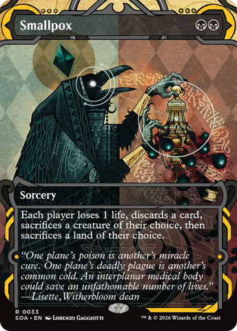 Smallpox [Secrets of Strixhaven: Mystical Archive]
