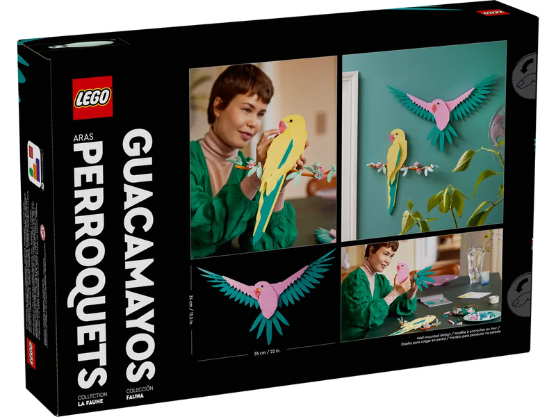 LEGO® The Fauna Collection - Macaw Parrots (31211)