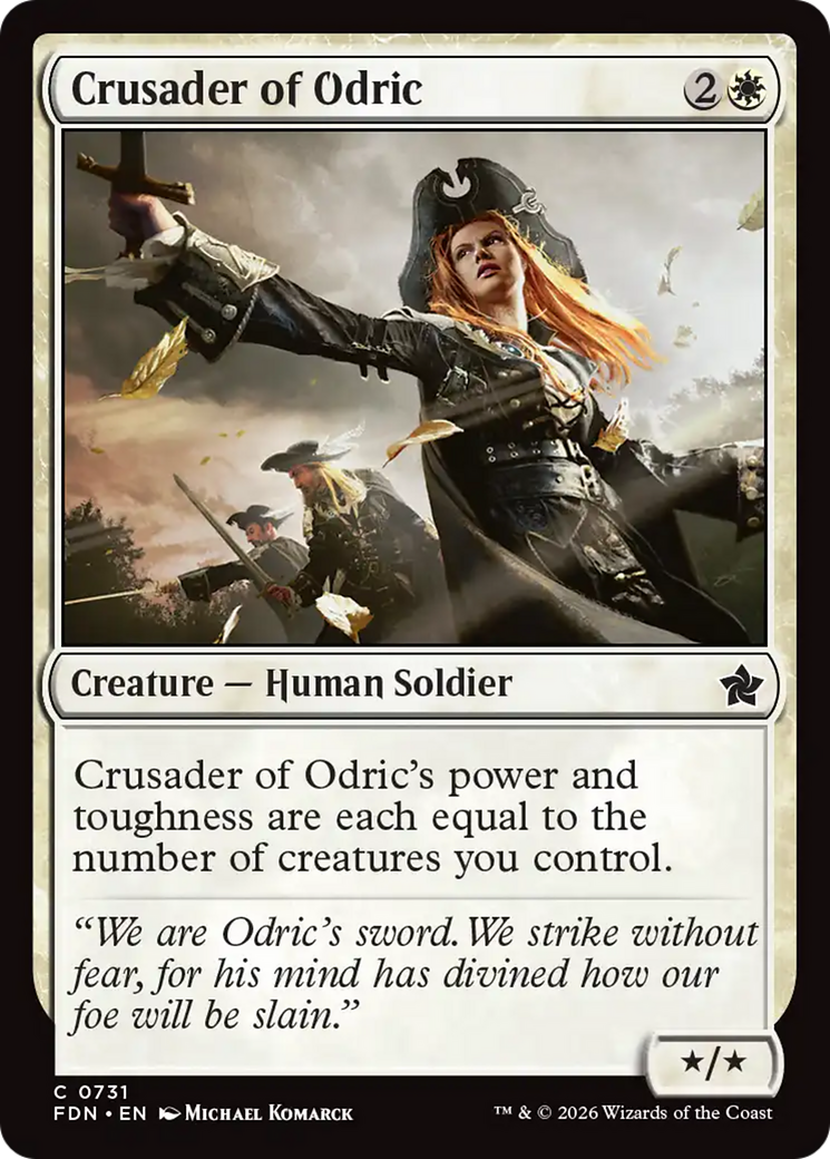 Crusader of Odric (0731) [Foundations]