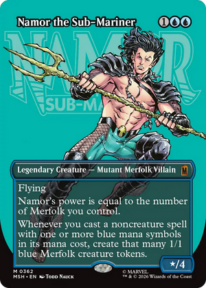Namor the Sub-Mariner (Borderless) (0362) [Marvel Super Heroes]