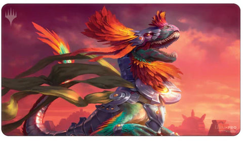 Playmat: Magic the Gathering: Dinosaur: Pantlaza, Sun-Favored