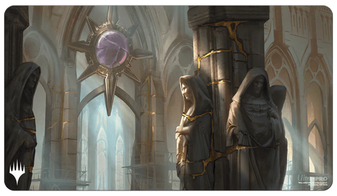 Playmat: Magic the Gathering: Ravnica Remastered: Orzhov Syndicate: Godless Shrine