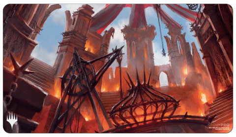 Playmat: Magic the Gathering: Ravnica Remastered: Cult of Rakdos: Blood Crypt