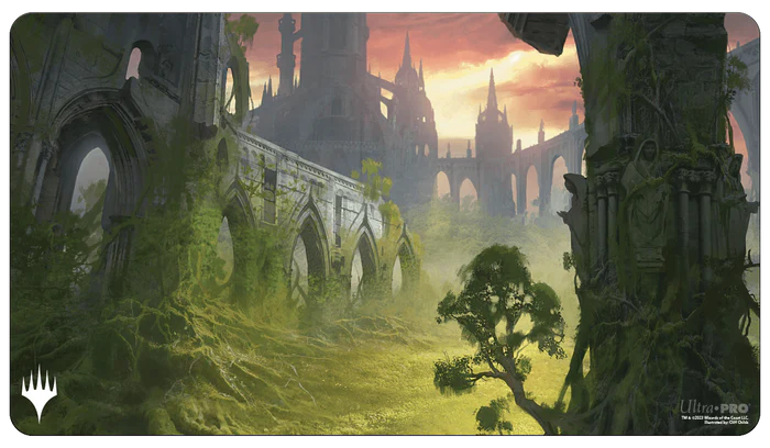 Playmat: Magic the Gathering: Ravnica Remastered: Gruul Clans: Stomping Ground