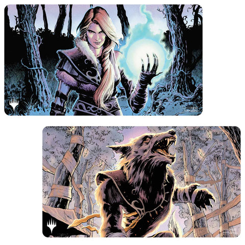Double-Sided Playmat: Innistrad Remastered: Arlinn Kord / Arlinn, Embraced by the Moon