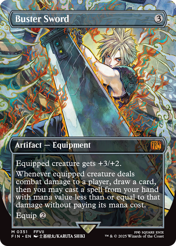 MTG 未開封 FINAL FANTASY: Weapons MTG Secret Lair x FINAL FANTASY: Weapons - English FOIL