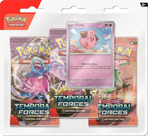 Pokémon TCG: Scarlet & Violet-Temporal Forces 3pk Blister