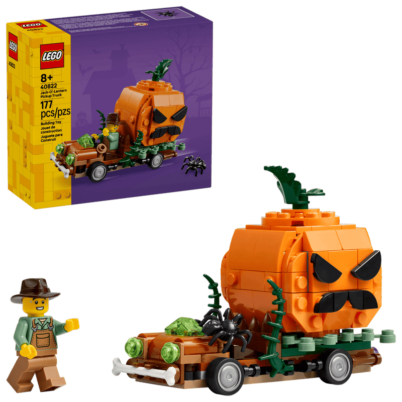 LEGO® Jack-O'-Lantern Pickup Truck (40822)