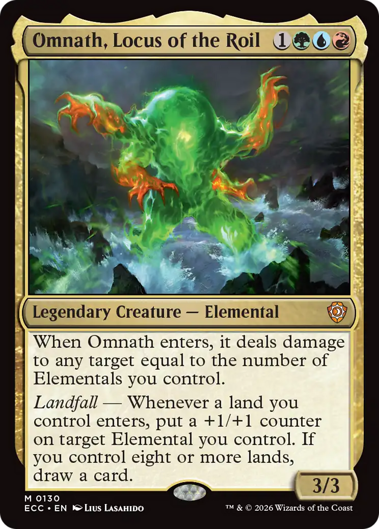 Omnath, Locus of the Roil [Lorwyn Eclipsed Commander]