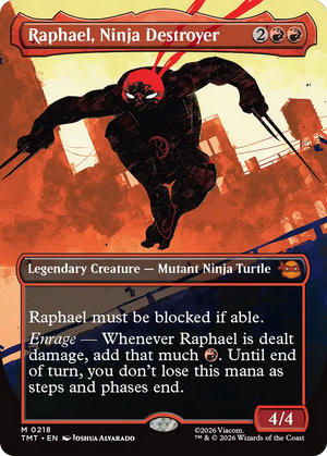 Raphael, Ninja Destroyer (Borderless) [Teenage Mutant Ninja Turtles]