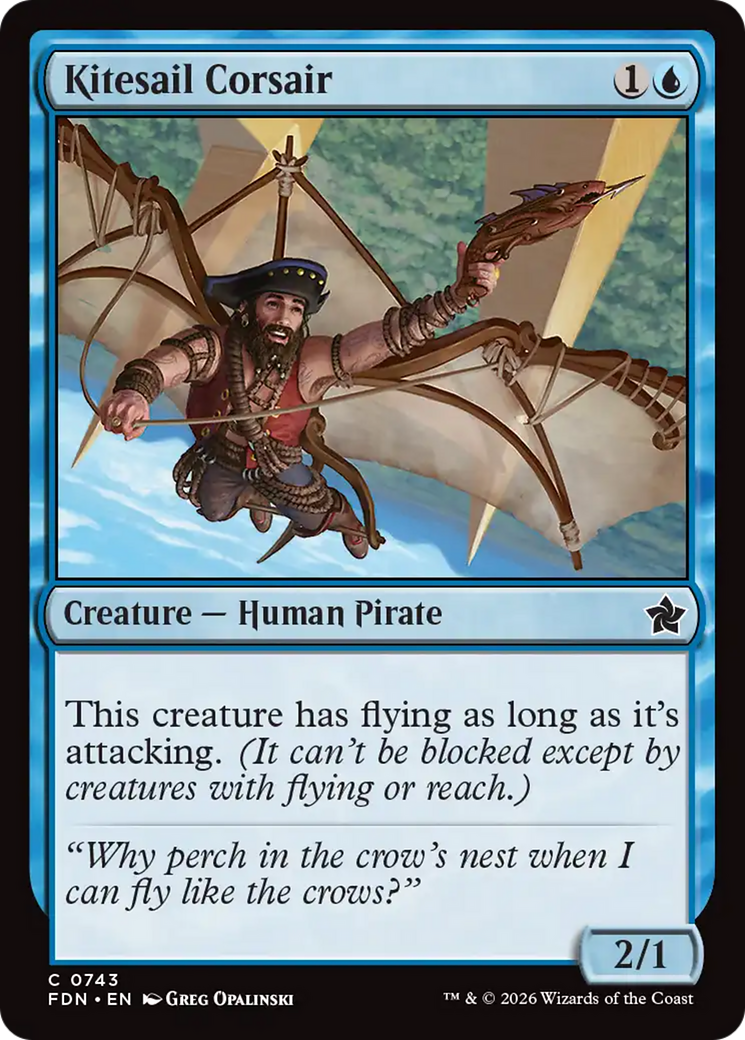 Kitesail Corsair (0743) [Foundations]