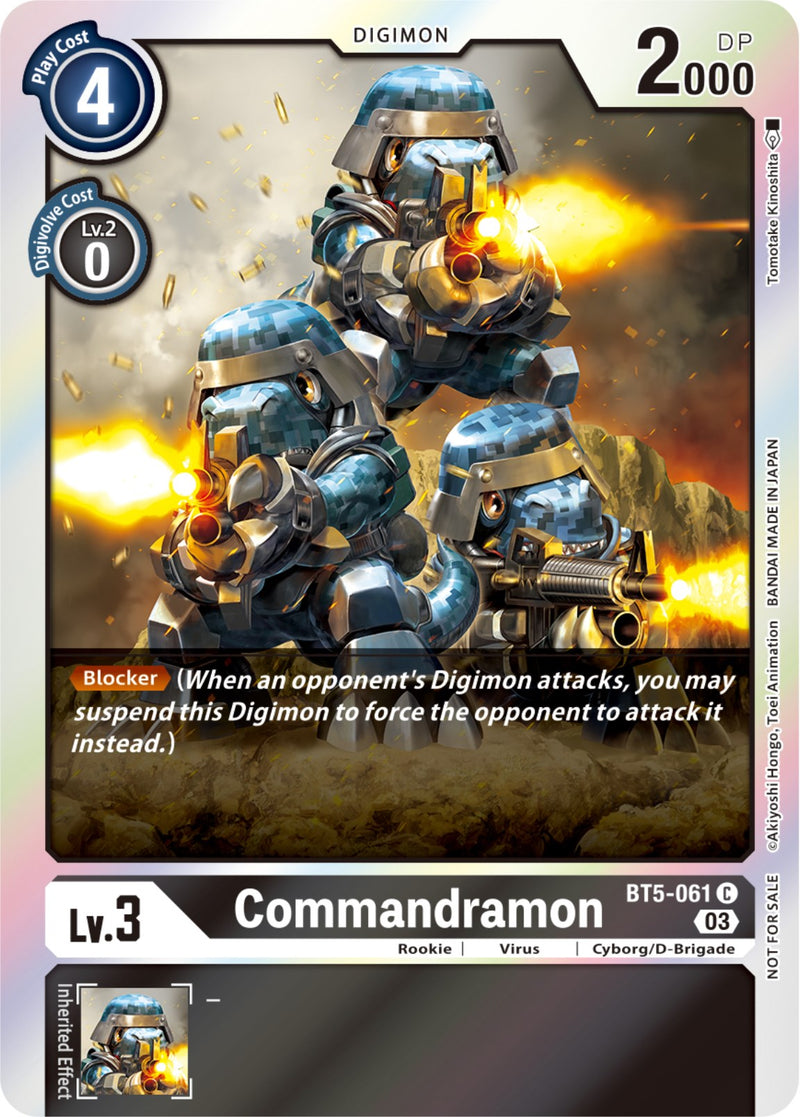 Commandramon [BT5-061] (Winner Pack -Blast Ace-) [Battle of Omni Promos]