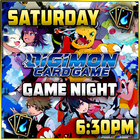 Digimon Game Night ticket - Sat, Sep 14 2024