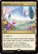 Abundant Countryside [Lorwyn Eclipsed Commander]